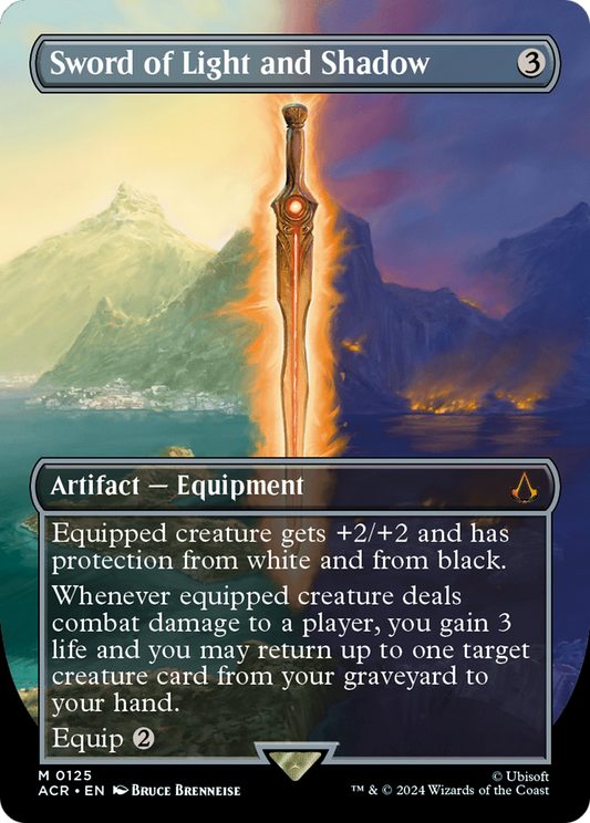 Sword of Light and Shadow (0125) (Borderless) - Foil