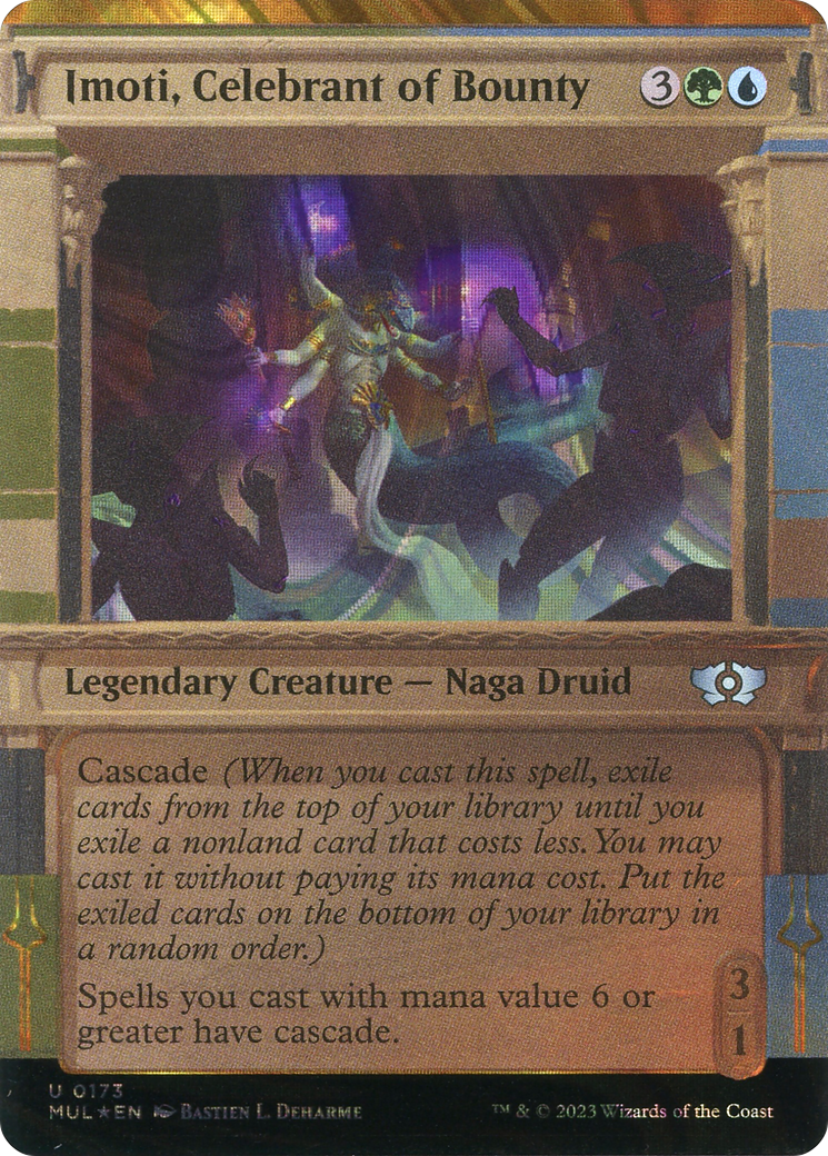 Imoti, Celebrant of Bounty (0173) (Showcase) - Halo Foil