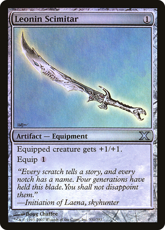 Leonin Scimitar - Foil