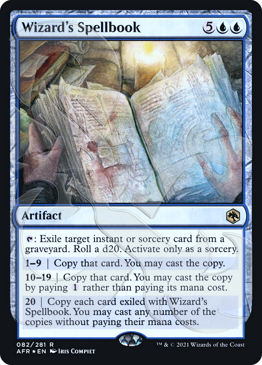Wizard's Spellbook (082) (Ampersand) - Foil