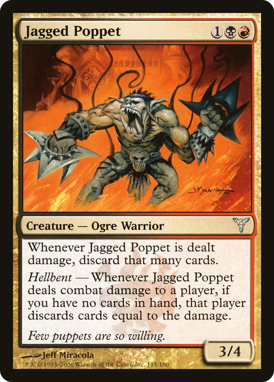 Jagged Poppet - Foil