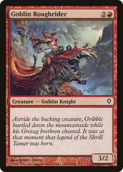 Goblin Roughrider - Foil