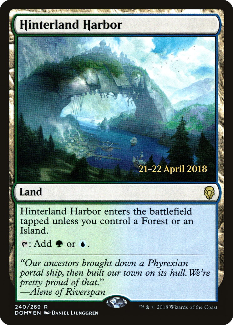 Hinterland Harbor (240) (Prerelease) - Foil