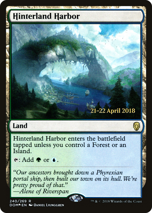 Hinterland Harbor (240) (Prerelease) - Foil