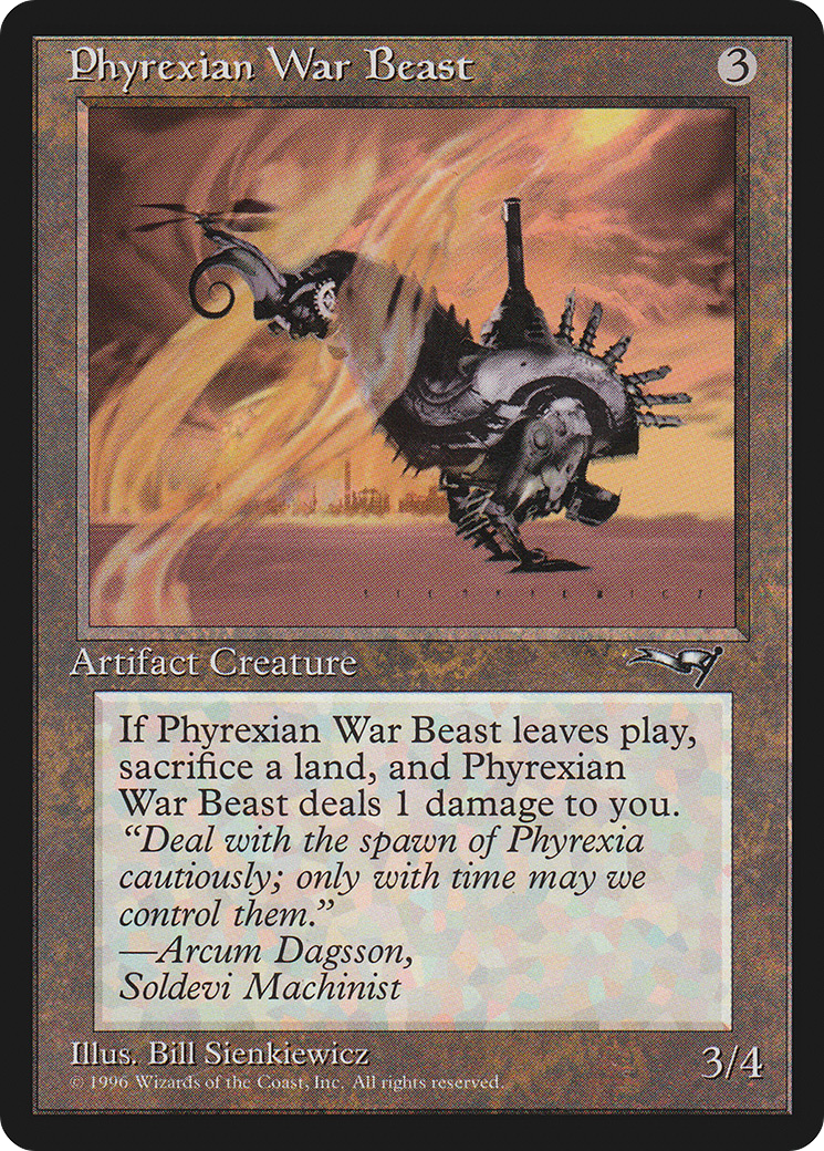 Phyrexian War Beast (Facing Right)