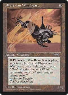 Phyrexian War Beast (Facing Right)