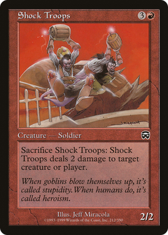 Shock Troops - Foil