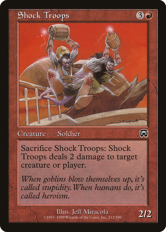 Shock Troops - Foil