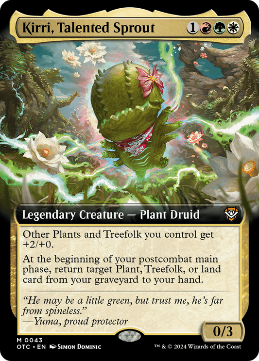 Kirri, Talented Sprout (0043) (Extended Art)