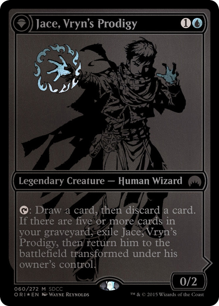 Jace, Vryn's Prodigy // Jace, Telepath Unbound (060) (SDCC 2015) (PS15) - Foil