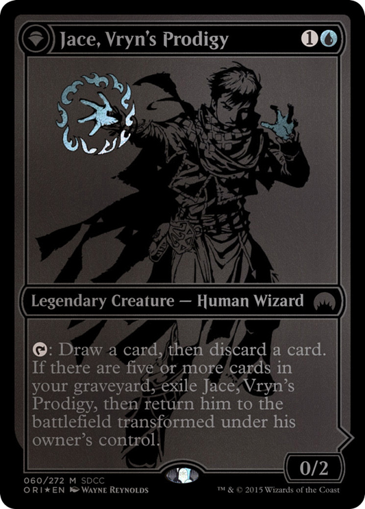 Jace, Vryn's Prodigy // Jace, Telepath Unbound (060) (SDCC 2015) (PS15) - Foil