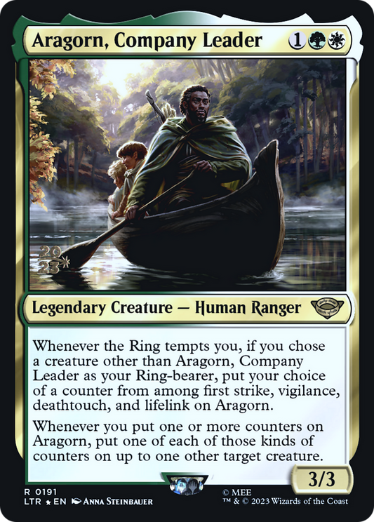 Aragorn, Company Leader (0191) (Prerelease) - Foil