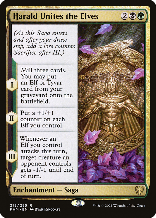 Harald Unites the Elves - Foil