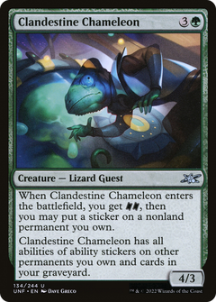 Clandestine Chameleon - Foil