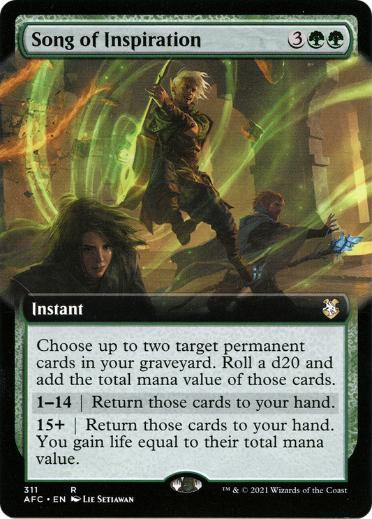 Song of Inspiration (311) (Extended Art)