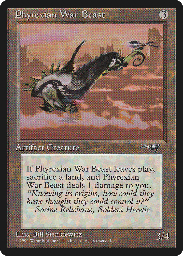 Phyrexian War Beast (Facing Left)