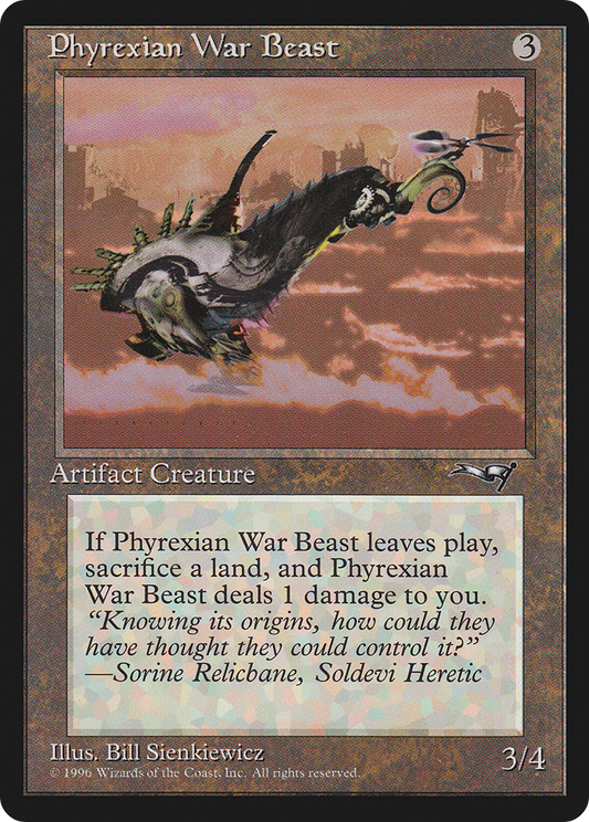 Phyrexian War Beast (Facing Left)