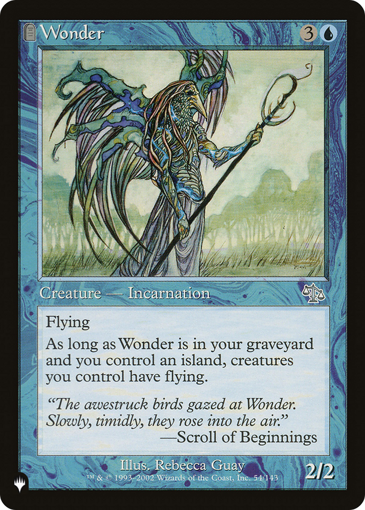 Wonder (JUD-54) (Retro Frame) (PLST)