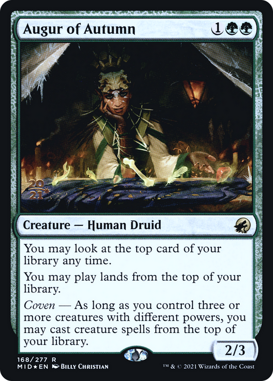 Augur of Autumn (168) (Prerelease) - Foil