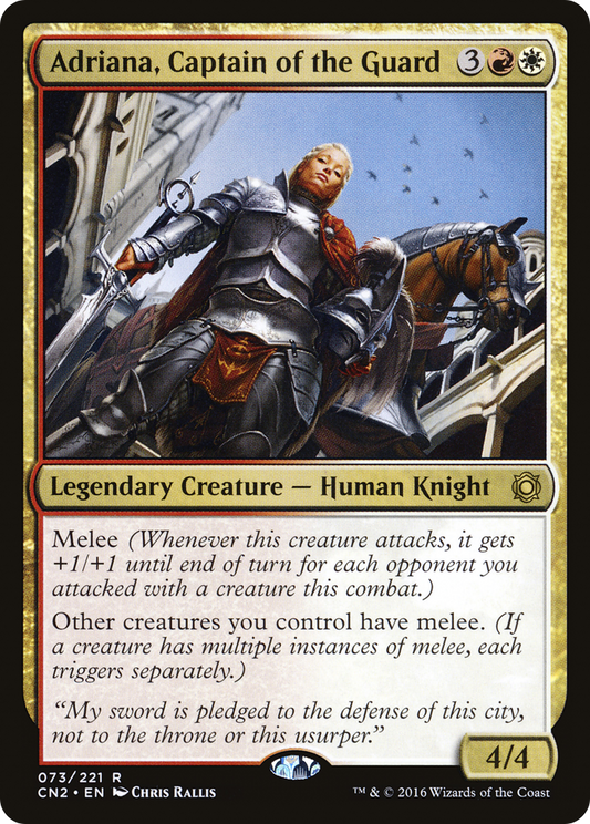 Adriana, Captain of the Guard - Foil