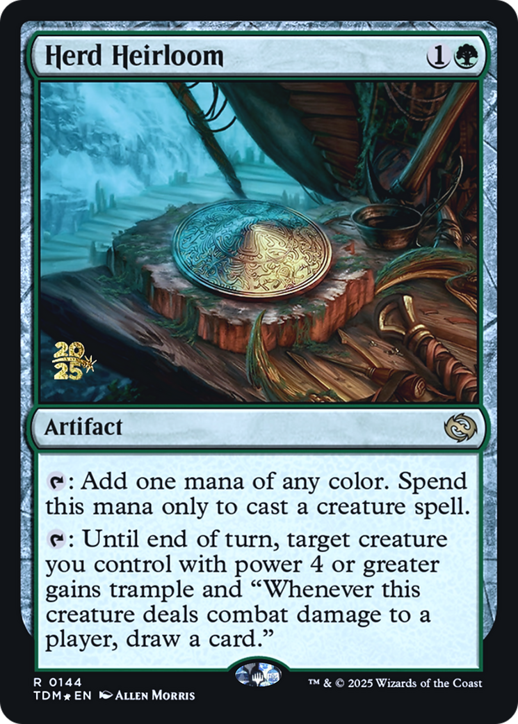 Herd Heirloom (0144) (Prerelease) (PTDM) - Foil