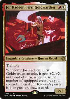 Jor Kadeen, First Goldwarden - Foil