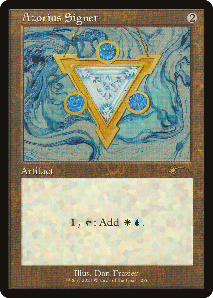 Azorius Signet (286) (Retro Frame)