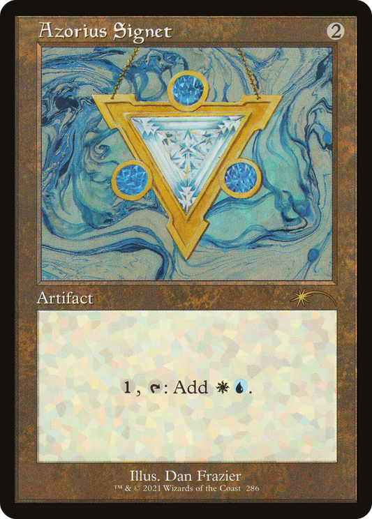 Azorius Signet (286) (Retro Frame)
