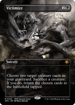 Victimize (0023) (Borderless) - Foil