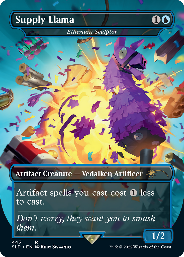 Supply Llama [Etherium Sculptor] (443) (Borderless)