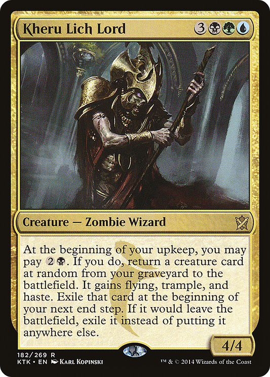 Kheru Lich Lord - Foil
