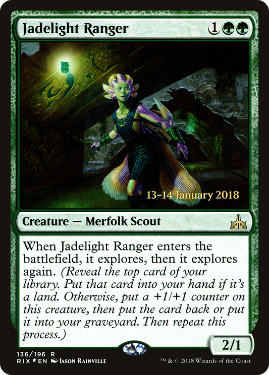 Jadelight Ranger (136) (Prerelease) - Foil