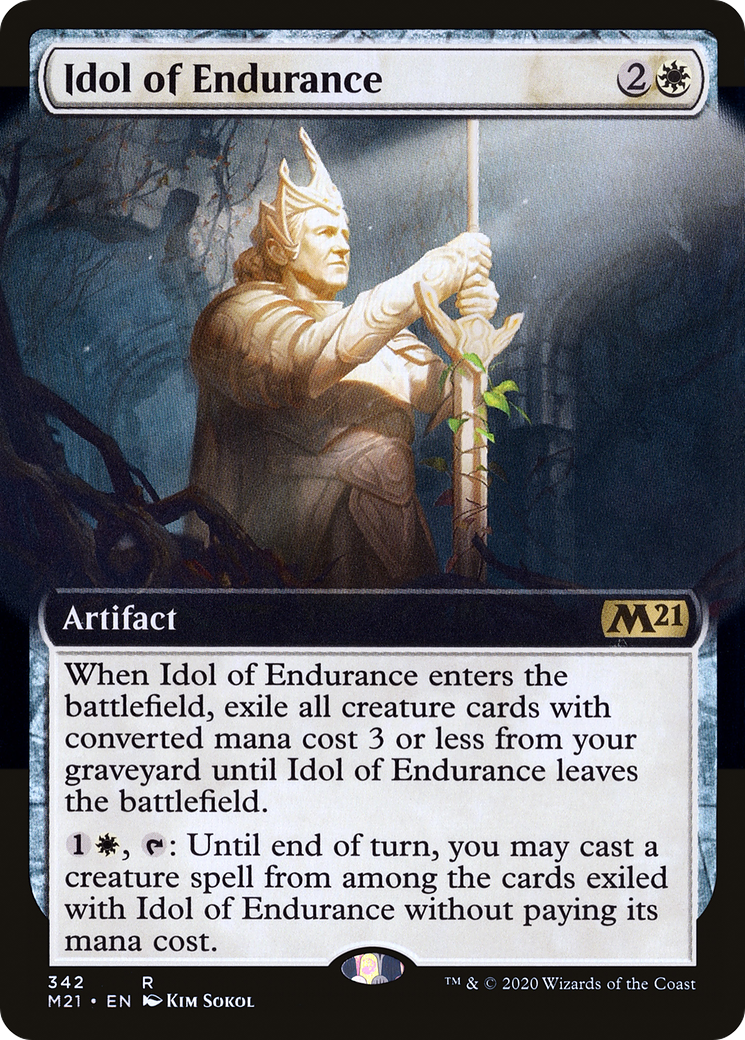 Idol of Endurance (342) (Extended Art) - Foil