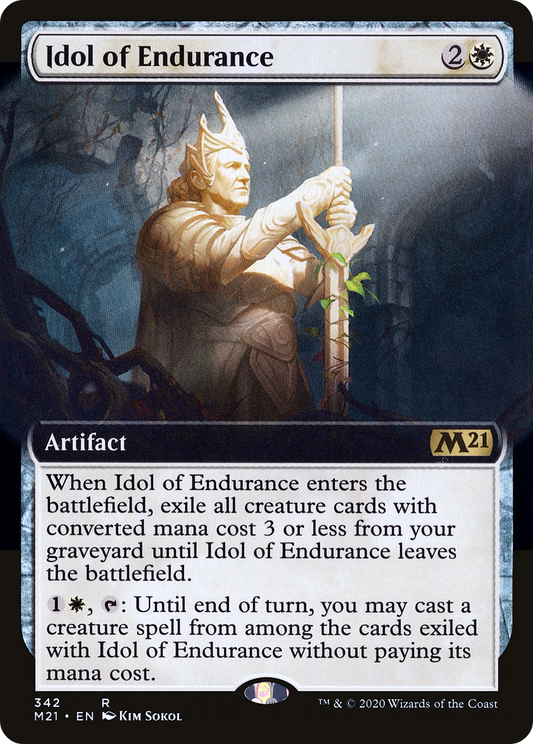 Idol of Endurance (342) (Extended Art) - Foil