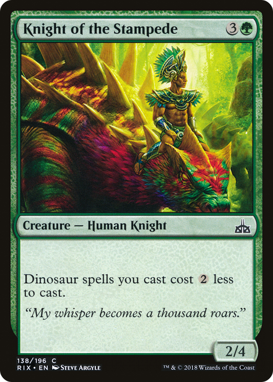 Knight of the Stampede - Foil