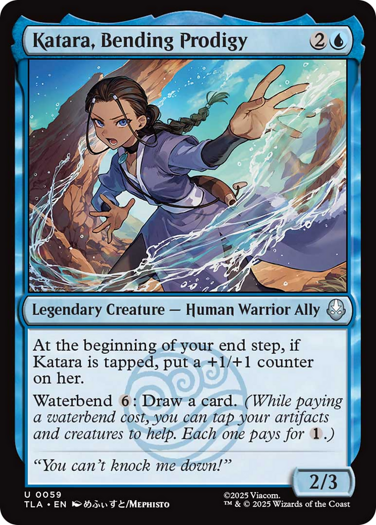 Katara, Bending Prodigy tla