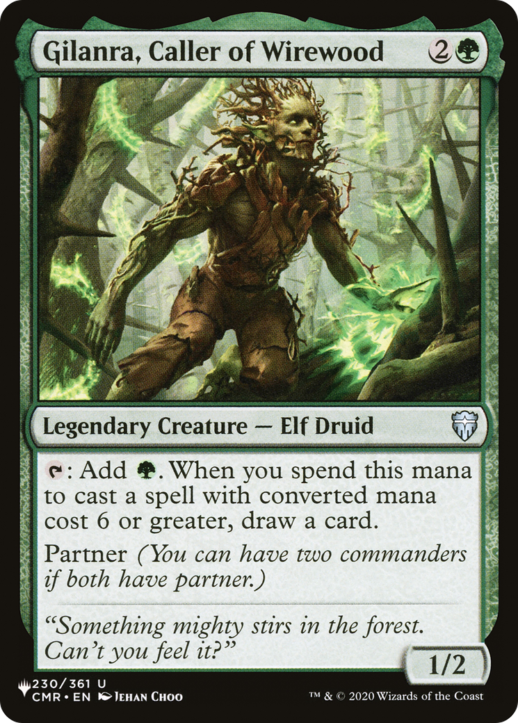 Gilanra, Caller of Wirewood (CMR-230) (PLST)
