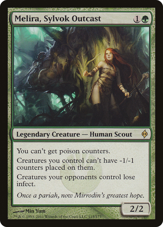 Melira, Sylvok Outcast - Foil