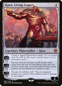 Karn, Living Legacy - Foil