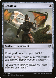Greataxe - Foil
