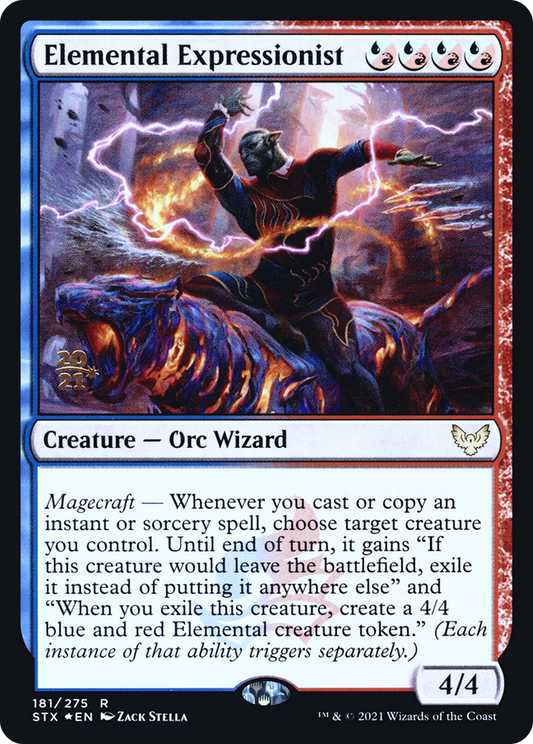 Elemental Expressionist (181) (Prerelease) - Foil