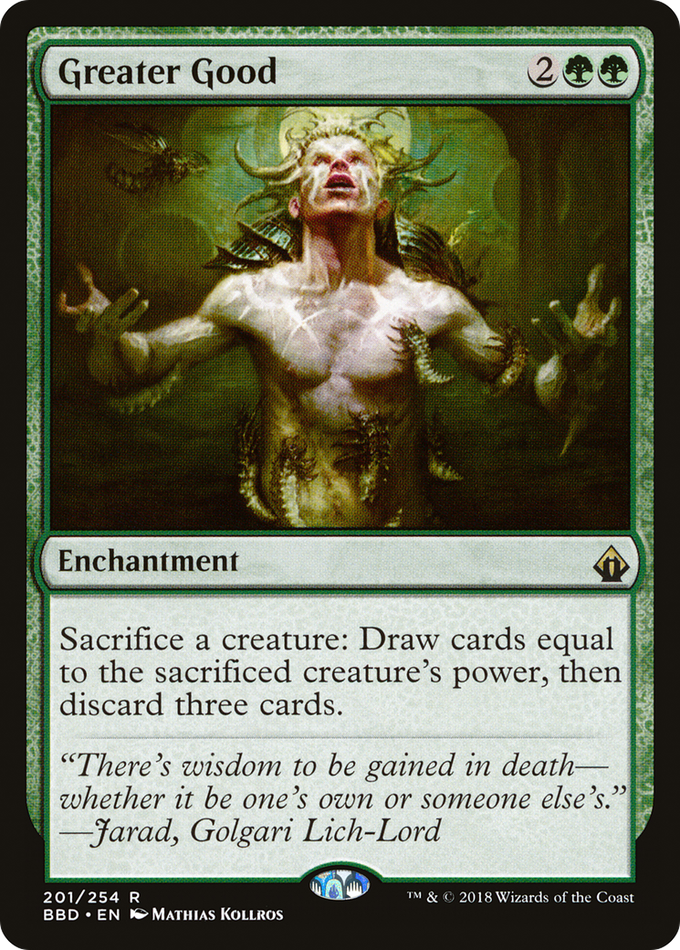 Greater Good - Foil