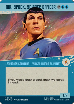 Mr. Spock, Science Officer (0535) (Showcase) (TRK) - Surge Foil