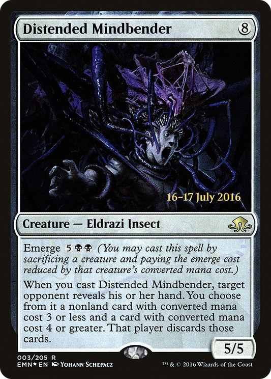 Distended Mindbender (003) (Prerelease) - Foil