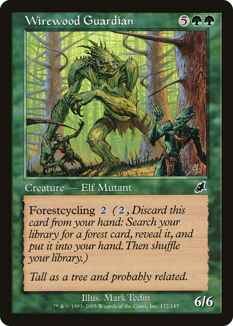 Wirewood Guardian - Foil