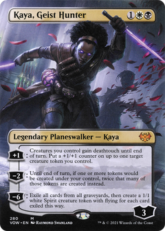 Kaya, Geist Hunter (280) (Borderless) - Foil