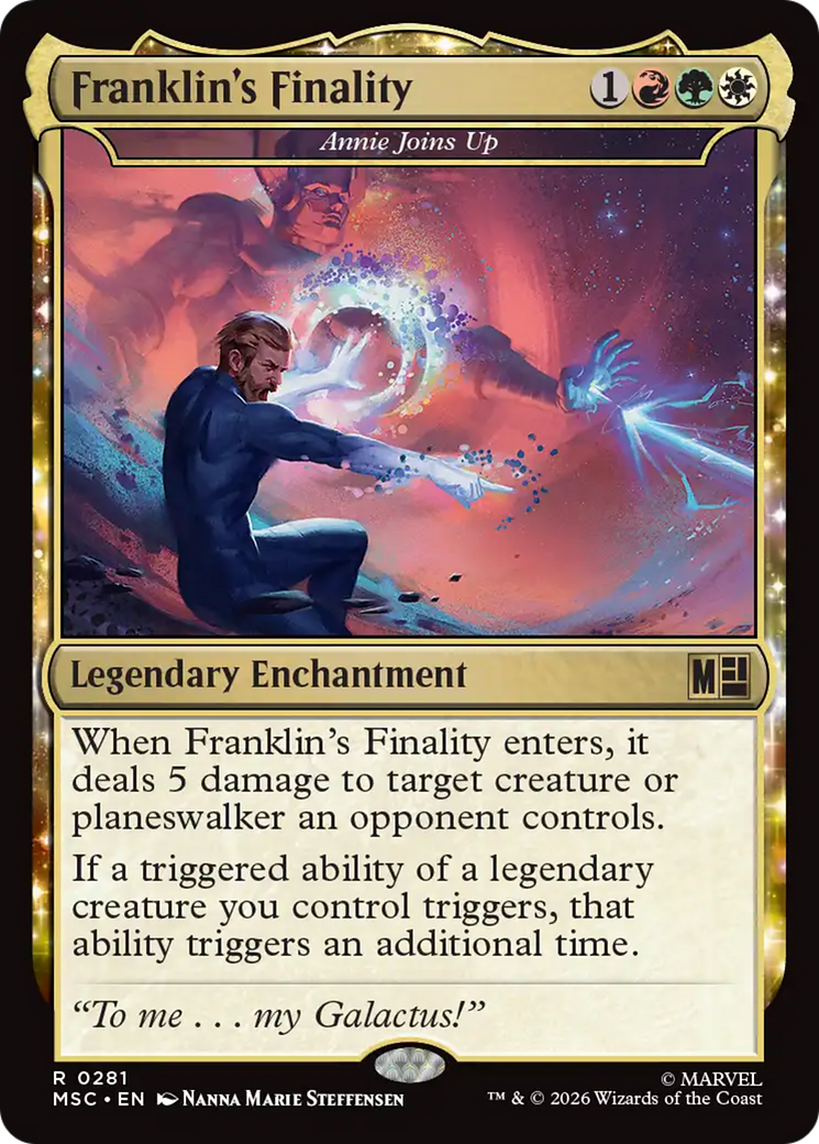Franklin's Finality [Annie Joins Up] (MSC) -Surge Foil