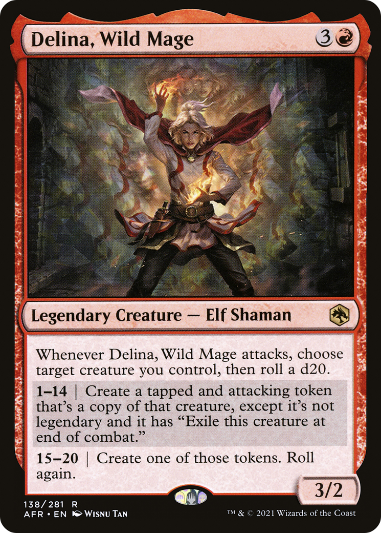 Delina, Wild Mage - Foil
