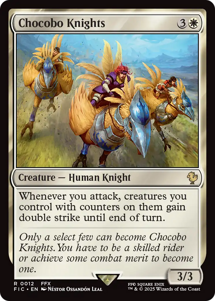 Chocobo Knights - Surge Foil