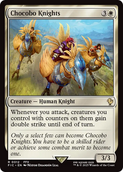 Chocobo Knights - Surge Foil